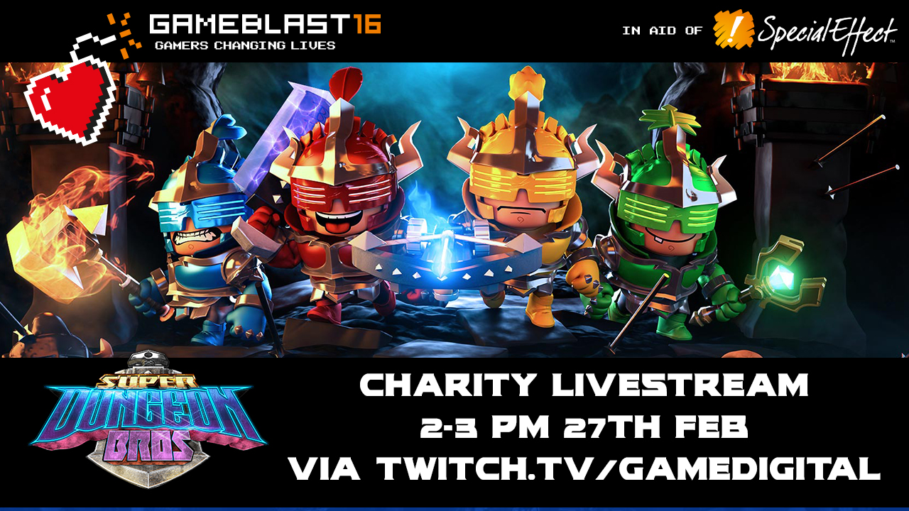 GameBlast 2016 in association with GAME Digital & SpecialEffect